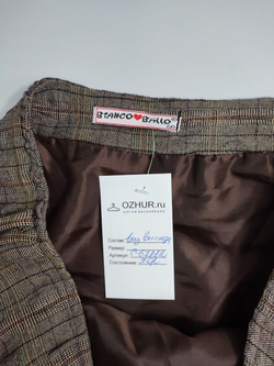 Юбка Bianco Ballo коричневая 46 размер