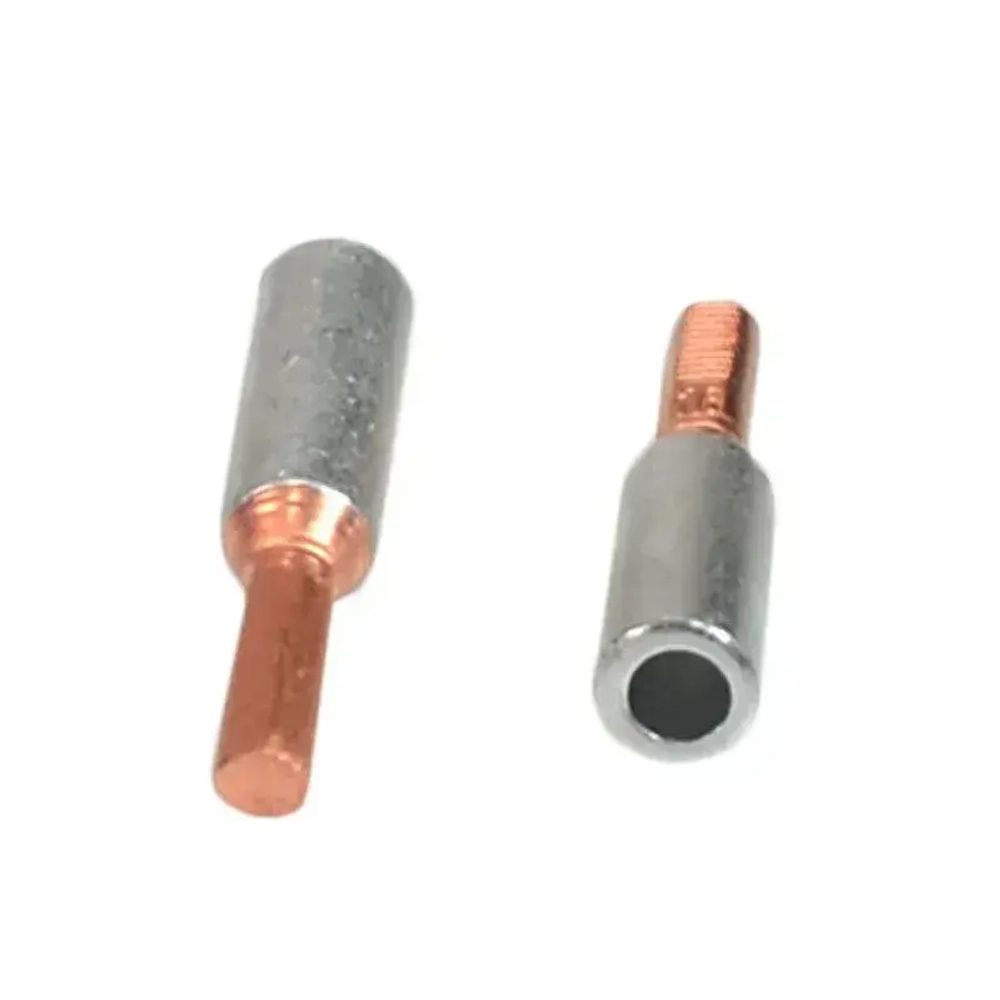 Кабельный наконечник штыревой алюмо-медный НШАМ для СИП кабеля GTLA комплект 5 шт. + 5 изоляционных колпачков