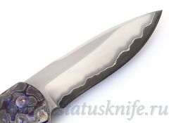 Нож Michael Vagnino Velox Full Dress Flipper One-Offфотография - 6