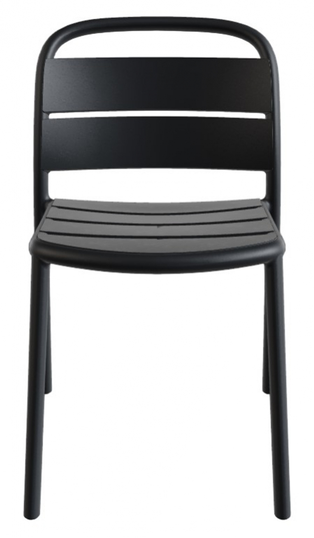 Стул пластиковый Papatya Balat-S, антрацит