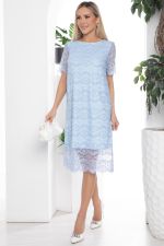 Платье Шантильи голубое П10122 LT Collection
