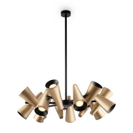 Люстра на штанге Maytoni GIRO MOD095PL-14BS