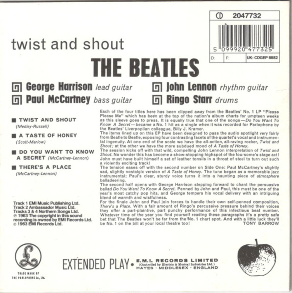 The Beatles / Compact Disc EP. Collection (15CD)