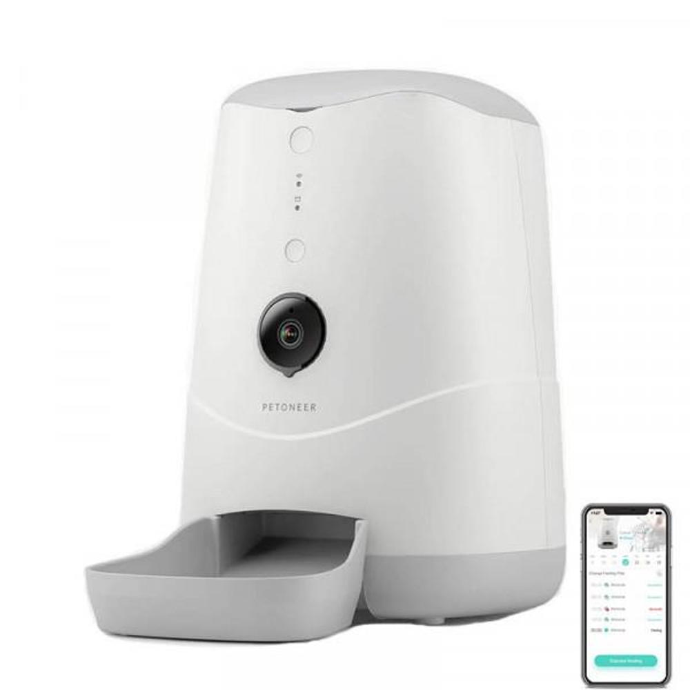 Умная кормушка с камерой для кошек и собак Petoneer Nutri Vision