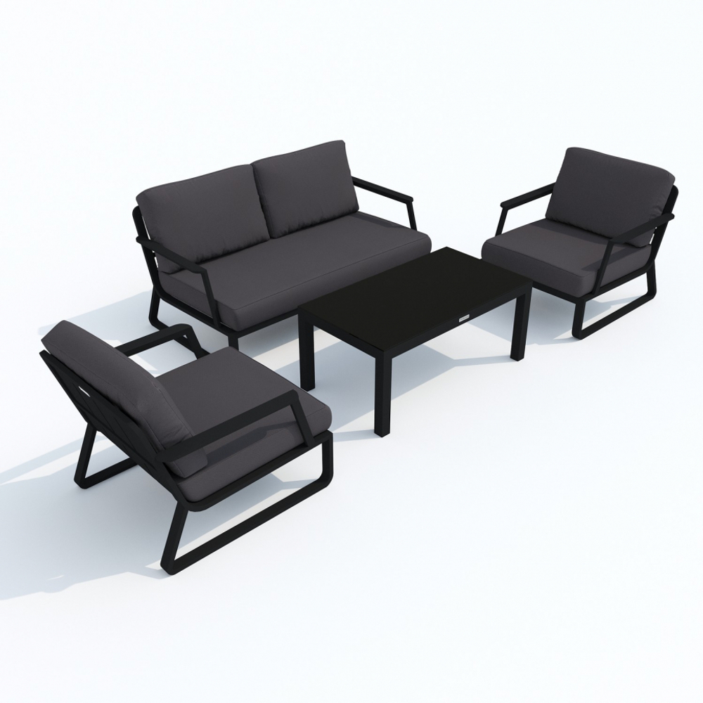 Диван двухместный Ideal Patio ЭСТИВО антрацит