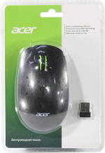 Acer Wireless Optical Mouse OMR307 <ZL.MCECC.022> (RTL)  USB  4btn+Roll