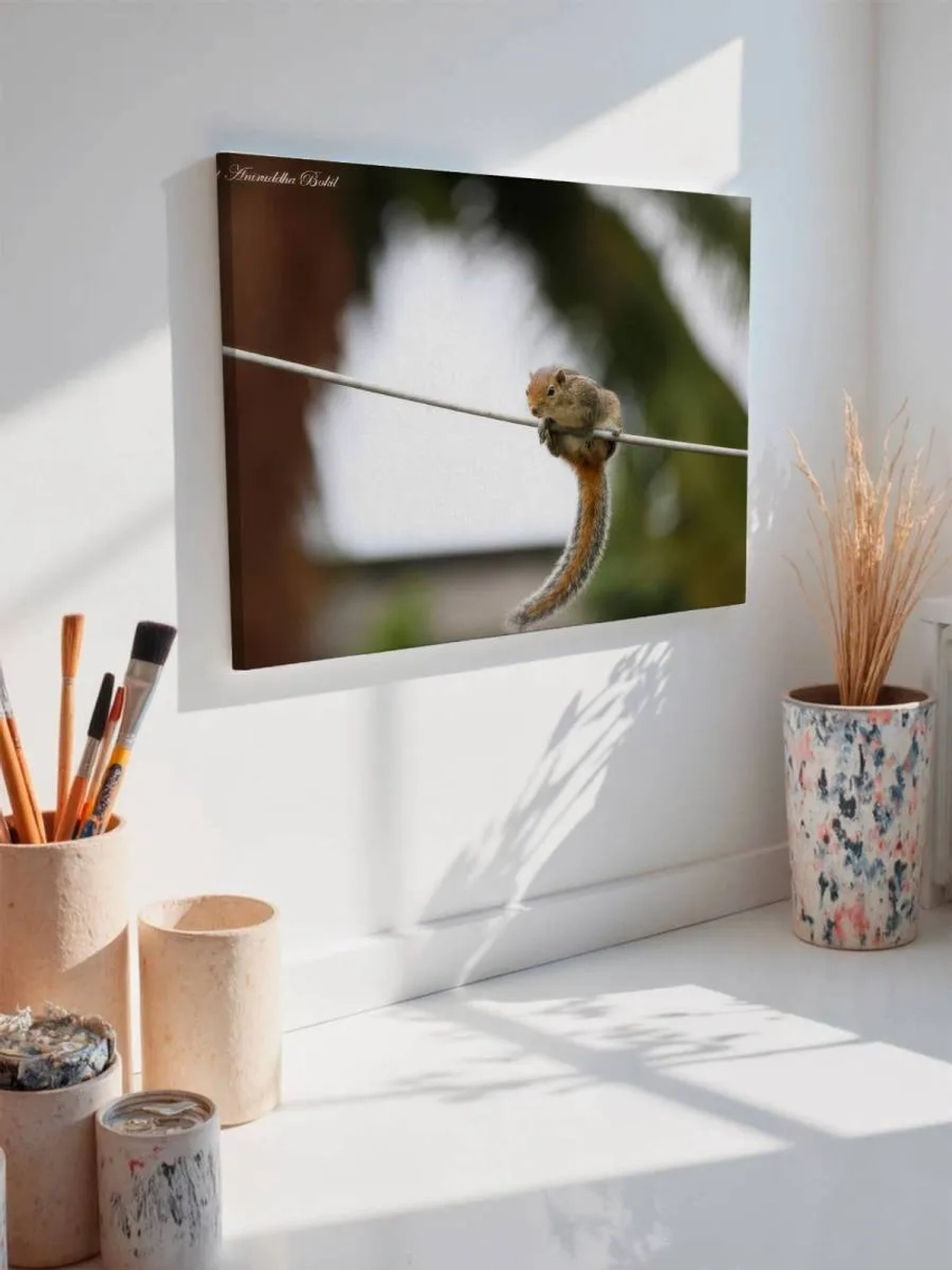 Картина на стену 40 X 50 Белка