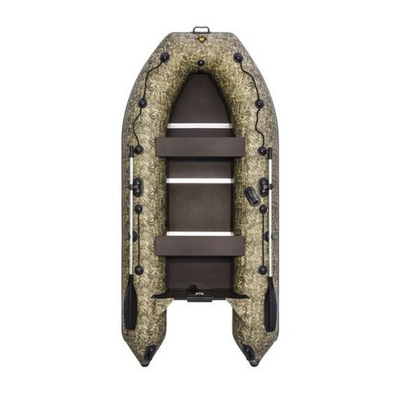 Надувная лодка Ривьера 3400 СК Компакт Luxe (камуфляж)