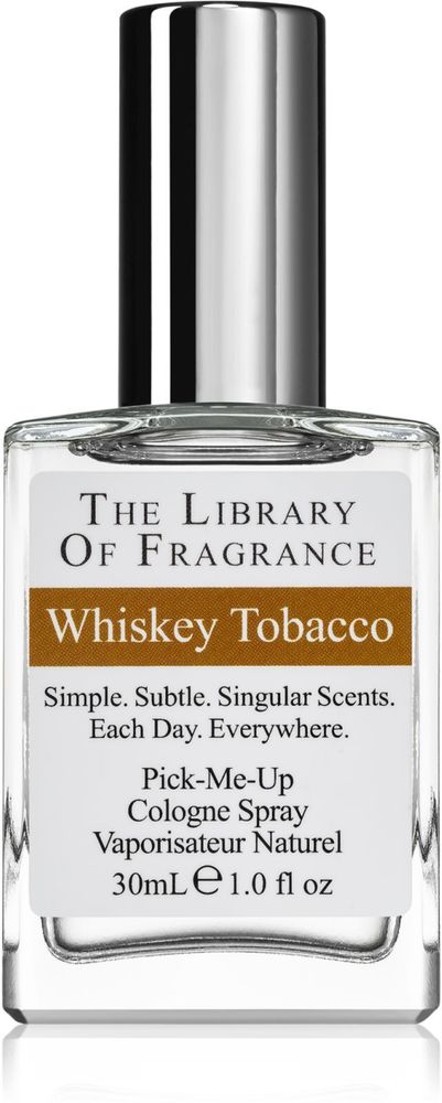 The Library of Fragrance одеколон для мужчин Whiskey Tobacco