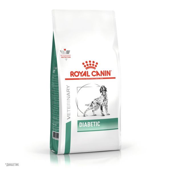 Сухой корм Royal Canin Diabetic для взрослых собак при сахарном диабете