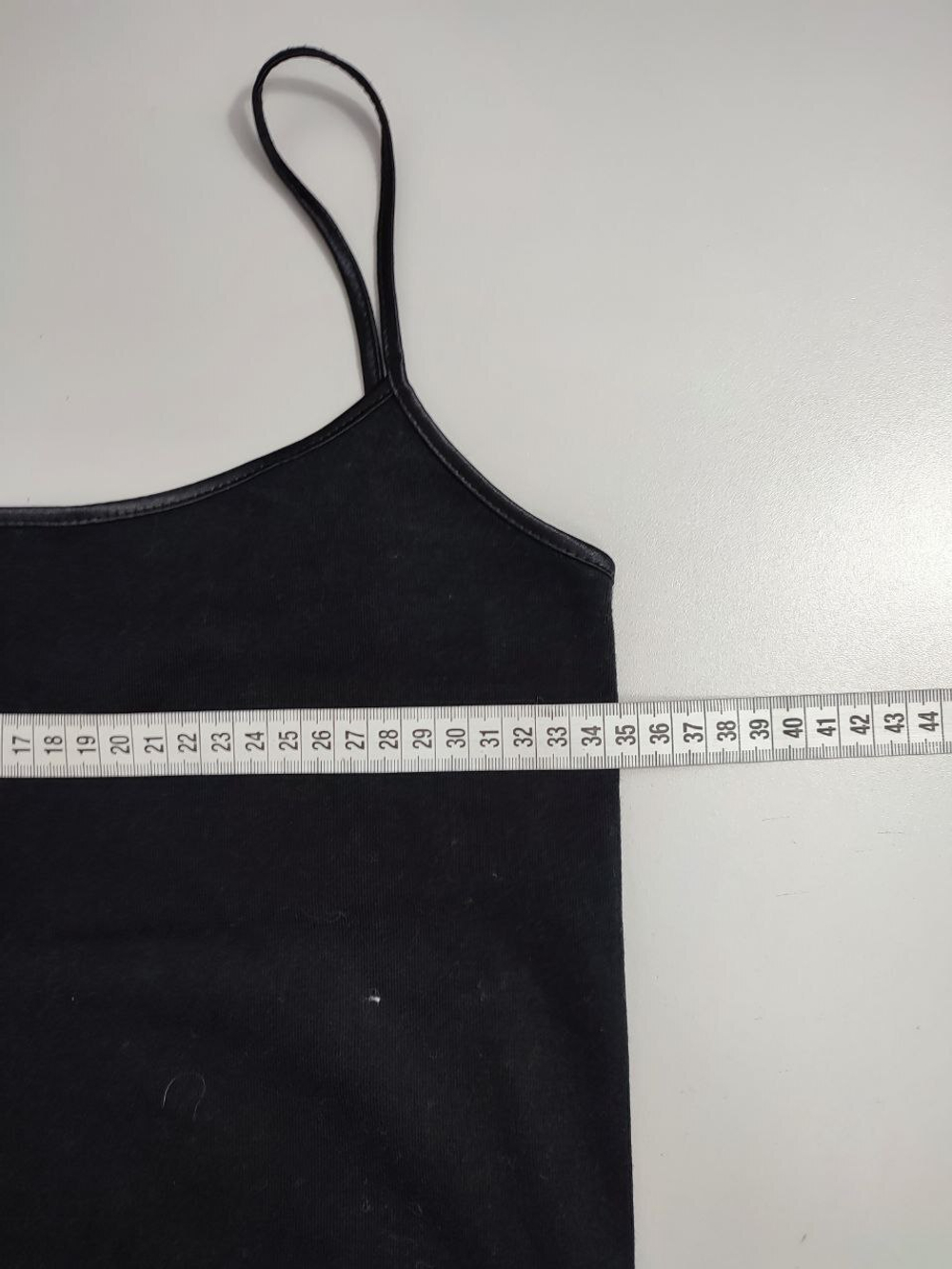 Топ черный базовый 42 размер