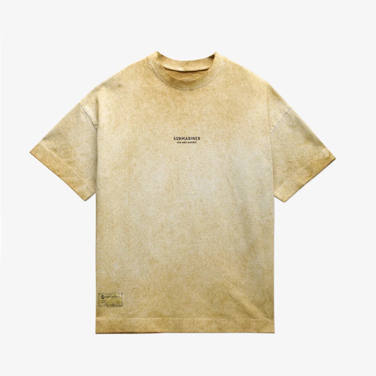 TSHRT_BXFT Sprayed GMD Mustard