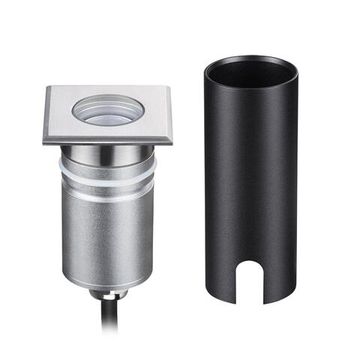 6661/1GB NATURE ODL24 729 черный/металл Встраиваемый грунтовый светильник IP67 LED 3W 4000K 60° 12V/24V INGRO (нужен драйвер 357781/357782)