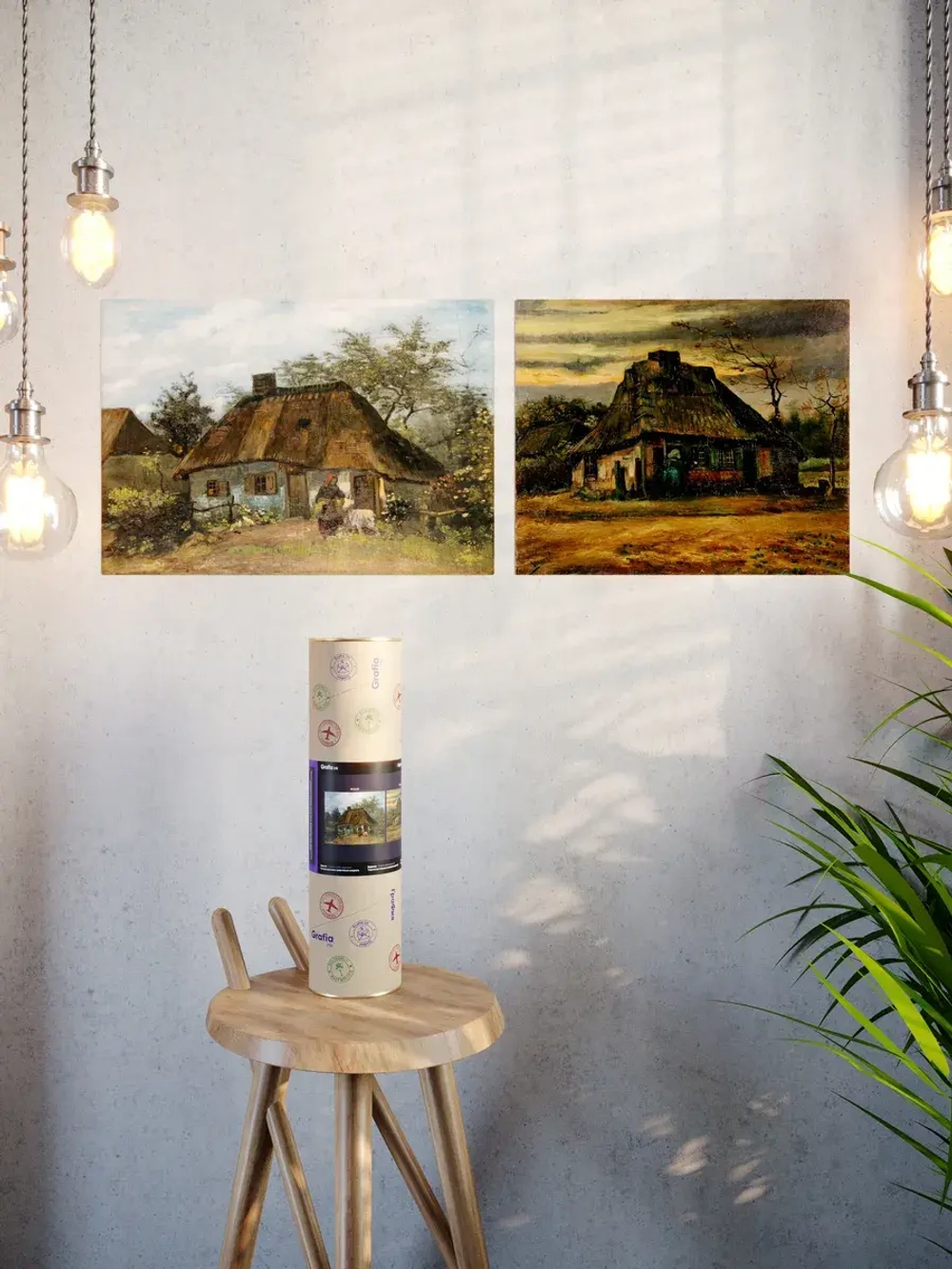 Картины-наклейки на стену для декора интерьерные №75