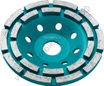 СИБИН d 125 мм, Двухрядная алмазная шлифовальная чашка (33441-125)