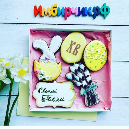 Имбирные пряники Пасха