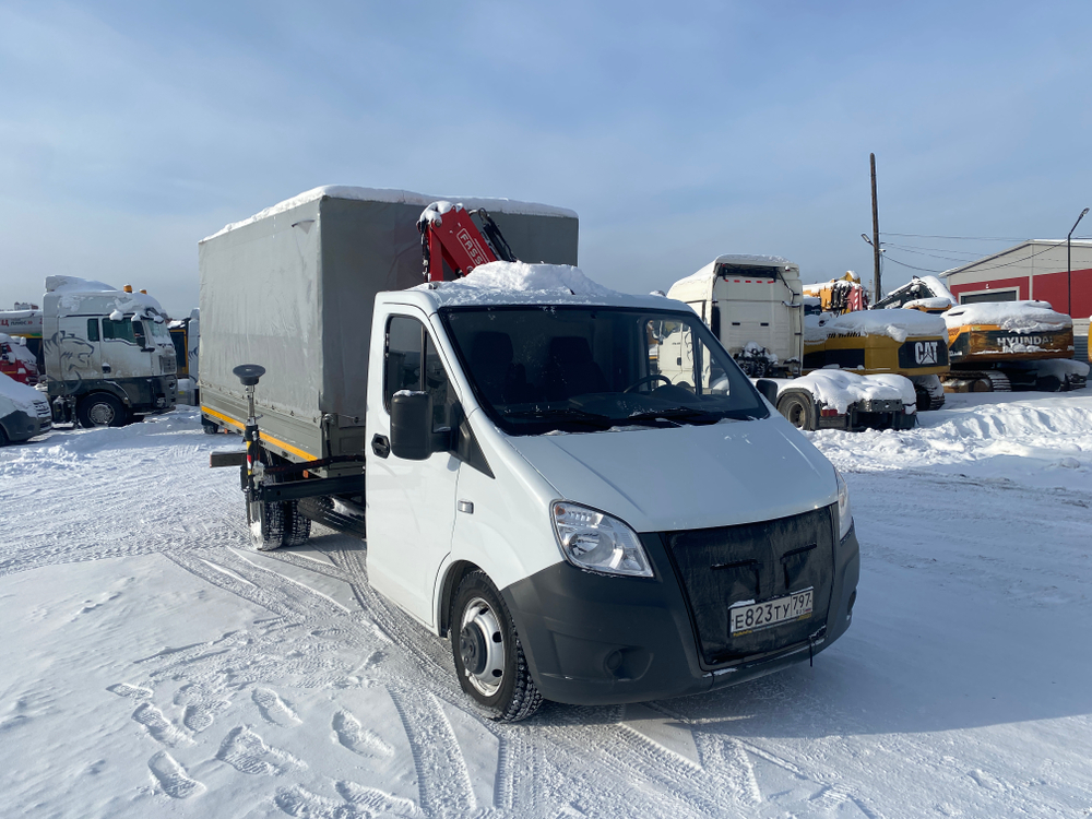 GAZ GAZELLE NEXT Бортовой с КМУ 2784BB (Дизельный, 2,7 л, 150 л.с.)