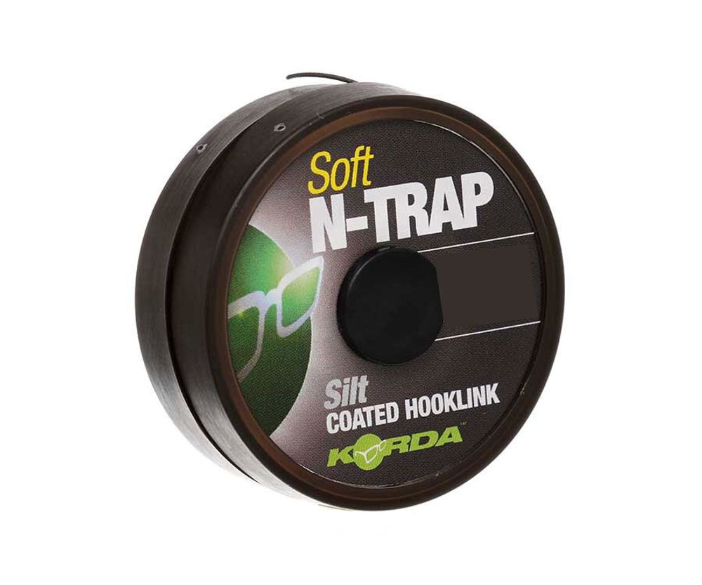 KORDA Поводковый материал N-Trap Soft Silt 20lb 20м