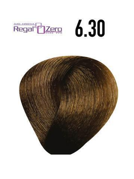 Безаммиачная перманентная крем-краска REGAL ZERO (темный блонд натуральное золото), 6.30, BES, 100 мл.