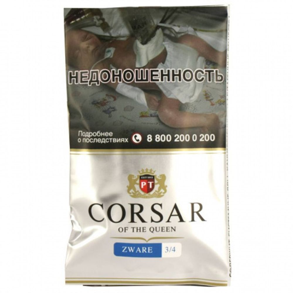 М. Табак для самокруток Corsar 3/4 Zware (Звар) 35гр