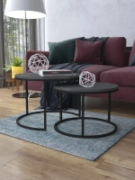 Комплект журнальных столов Акцент - ЧЗЧ - МДФ в ПВХ