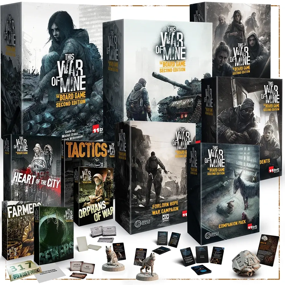 This War of Mine Second Edition - настольная игра