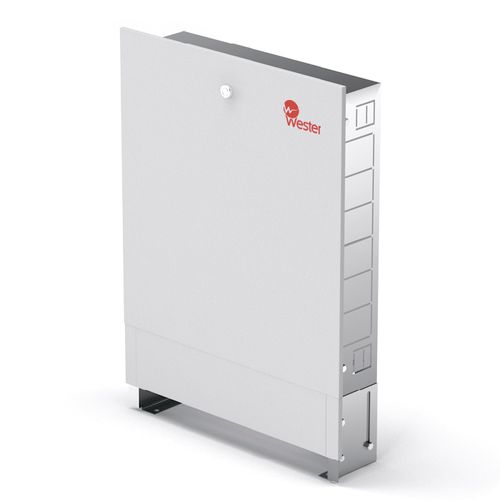 Шкаф коллекторный Wester ШРВ-2 встраиваемый (550х120-180х648-711)