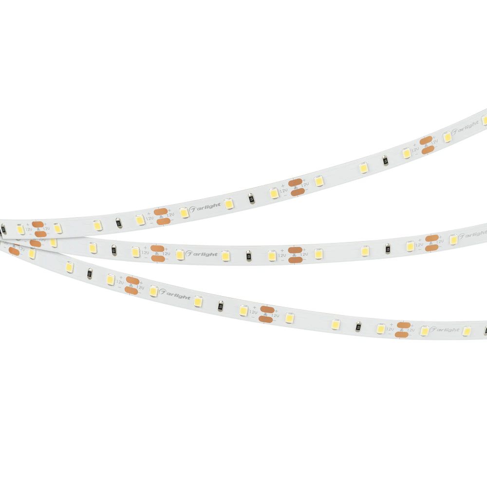 Светодиодная лента RT-A60-8mm 12V Day4000 (2 W/m, IP20, 2835, 50m) (Arlight, -) 048982