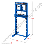 ЗУБР ПГД-20, 20 т, гидравлический пресс с домкратом и возвратными пружинами, Профессионал (43070-20)