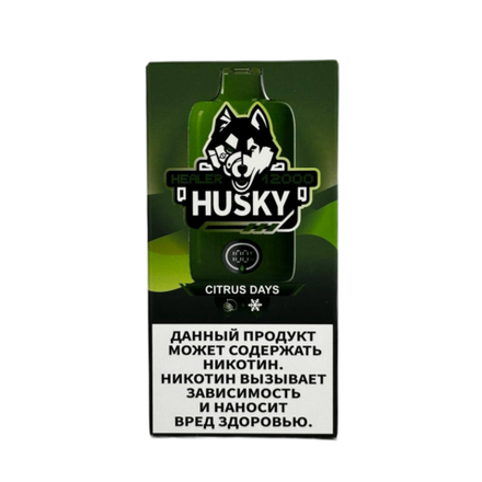 Husky Healer Citrus days - ледяной лайм 12000 затяжек 20мг Hard (2% Hard)
