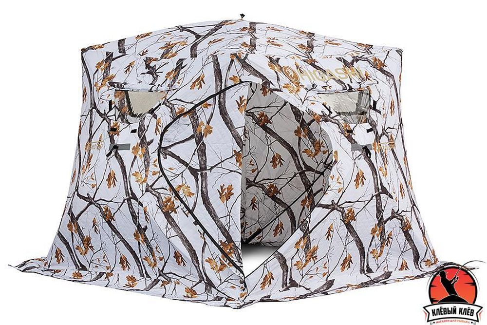 Палатка HIGASHI Winter Camo Pyramid Hot