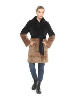 Шуба женская натуральная овчина Турция