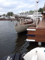 Кранец для причала большой, (причальный кранец, Отбойник) синий (82 см) (10251434)