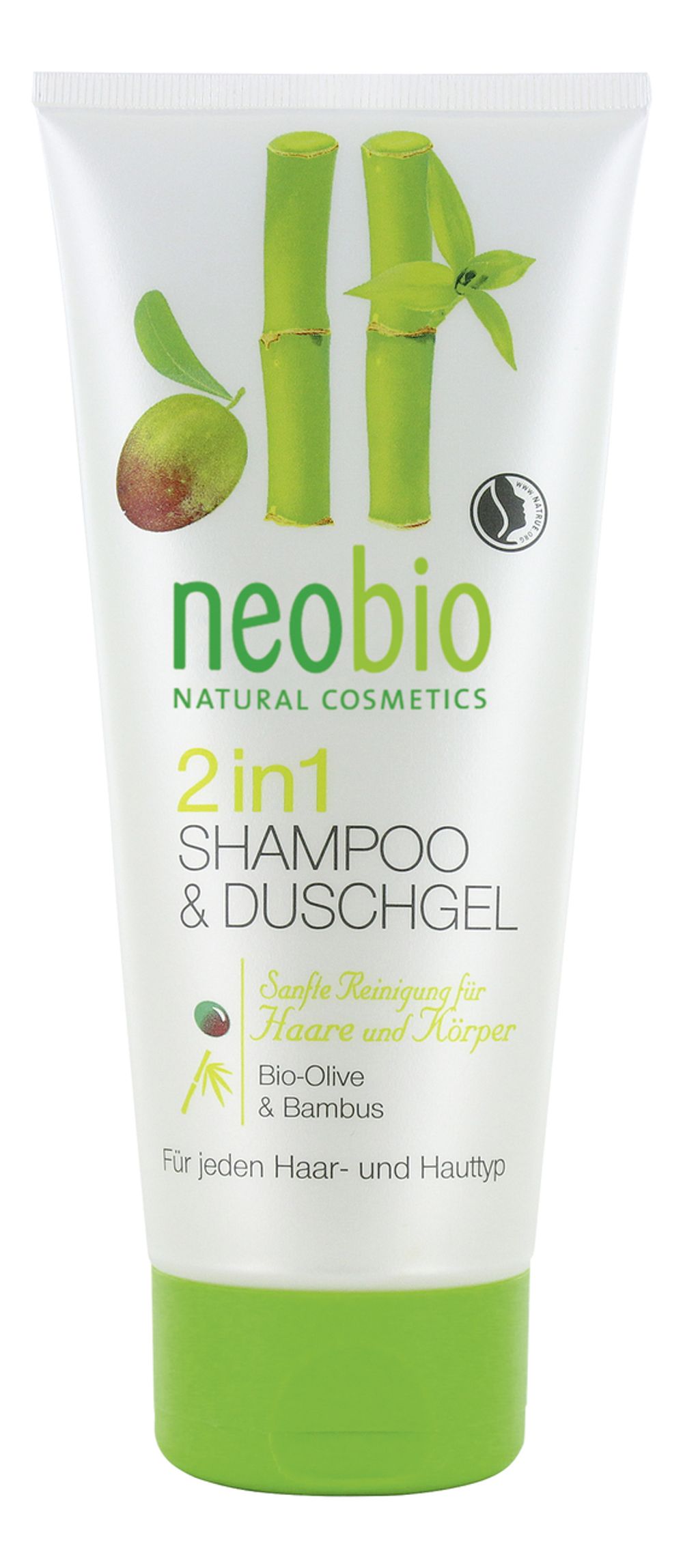 2 in 1 Shower Gel & Shampoo /шампунь-гель 2 в 1 c био-оливой и бамбуком 200 мл ( Neobio) 2 in 1 Shower Gel & Shampoo /шампунь-гель 2 в 1 c био-оливой и бамбуком 200 мл ( Neobio)