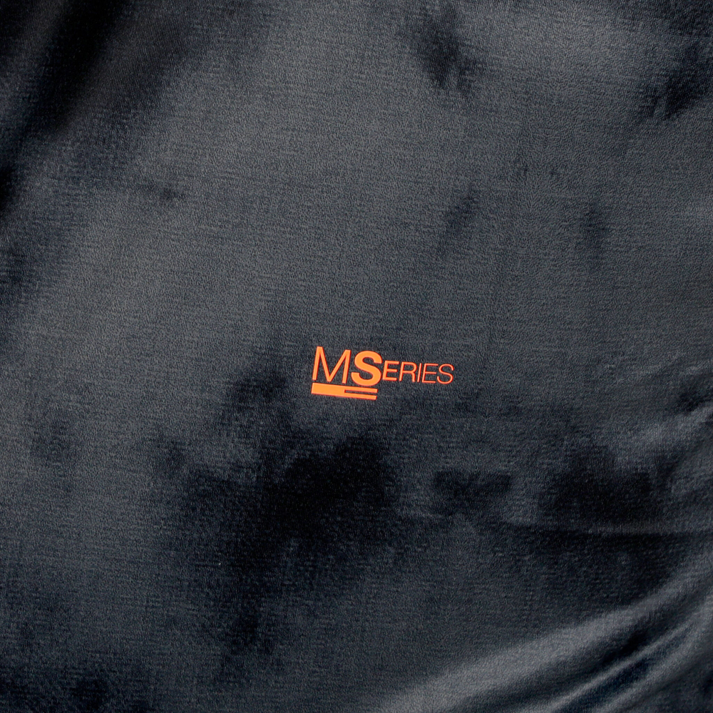 Мужское теннисное поло Bullpadel Molla Polo Men - Black, Orange