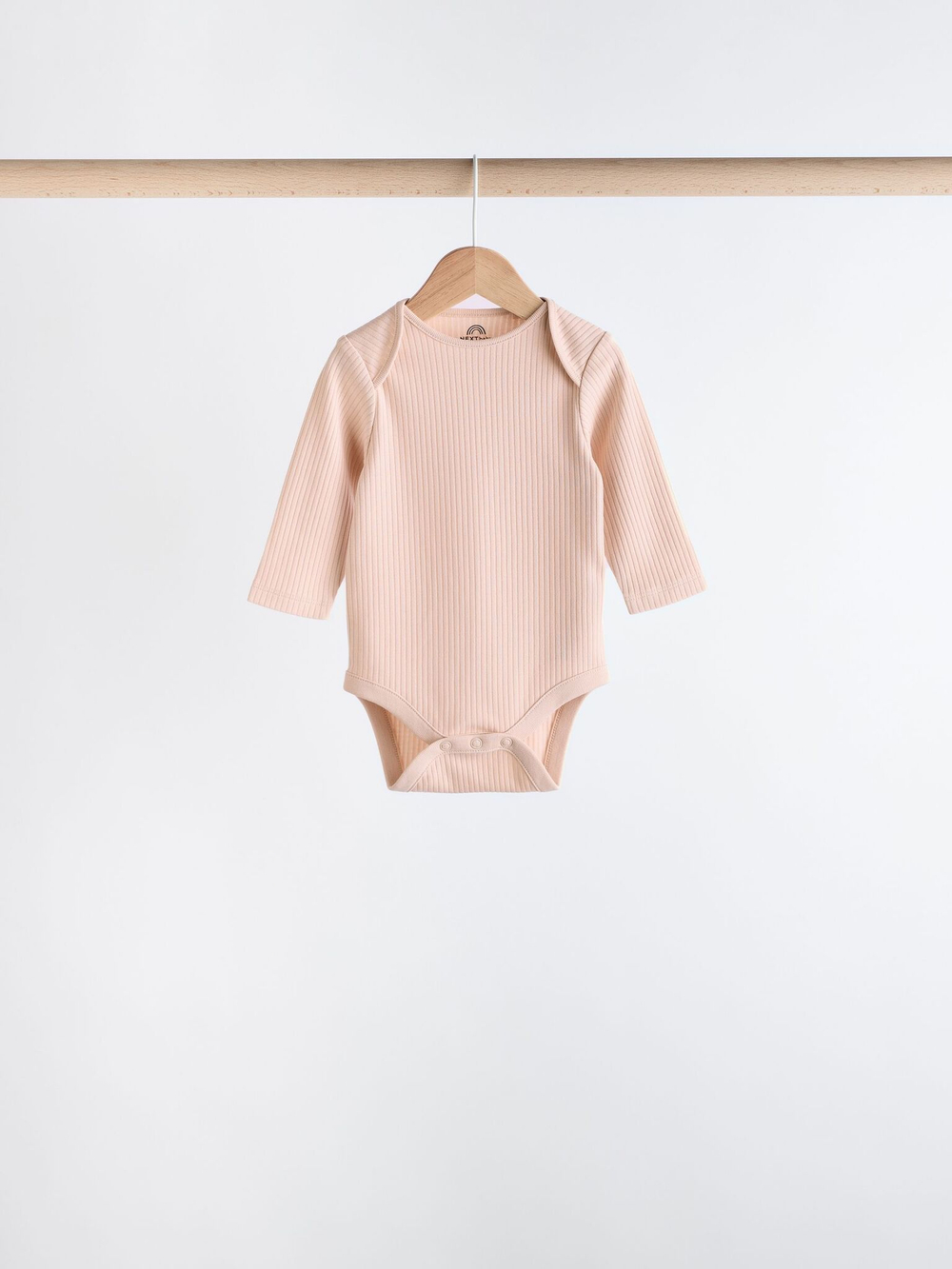 Боди с длинным рукавом для малышей Next K79-795, 5 шт., Хаки, Бежевый, Коричневый