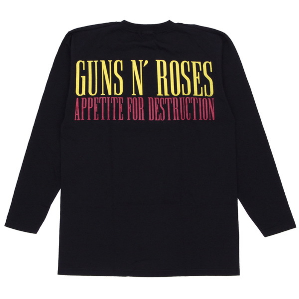Футболка длинный рукав Guns N’ Roses Appetite For Destruction (639)
