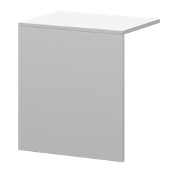 Накладка для стойки А-651 Белый 510x380x560 Ресепшн