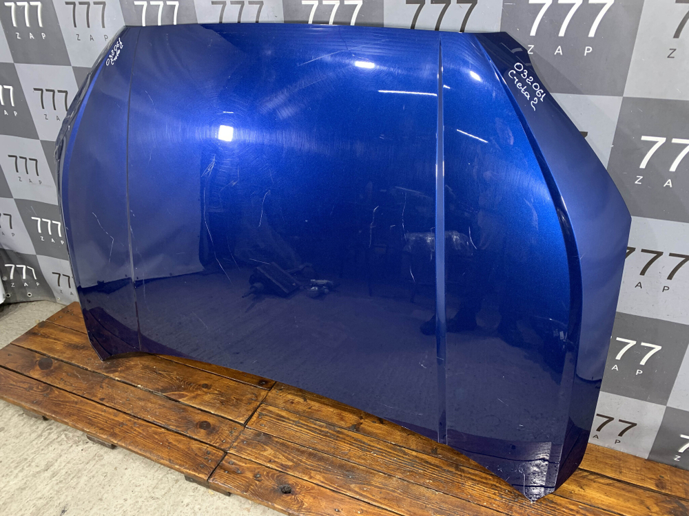 Капот Hyundai Creta 2 (SU2) 21-нв Б/У Оригинал 66400BW000