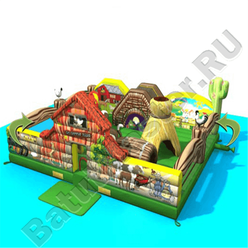 Коммерческий надувной батут "Маленькая ферма"