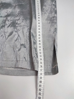 Юбка "серебро" с люрексом 42 размер