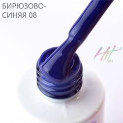 Гель-лак ТМ "HIT gel" №08 Blue, 9 мл