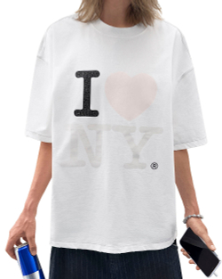 Футболка MADFRENZY I Love NY