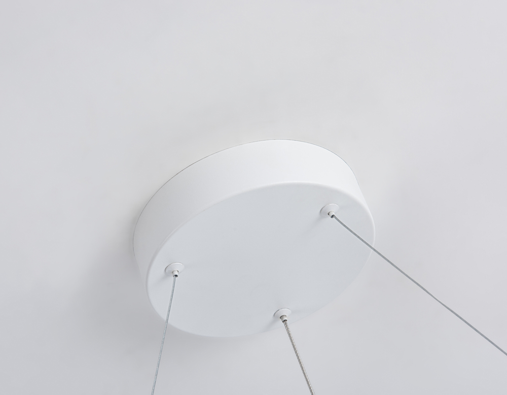 Светильник подвесной светодиодный FL5851 WH белый 35W 3000K/4200K/6400K D600*600 (без ПДУ)