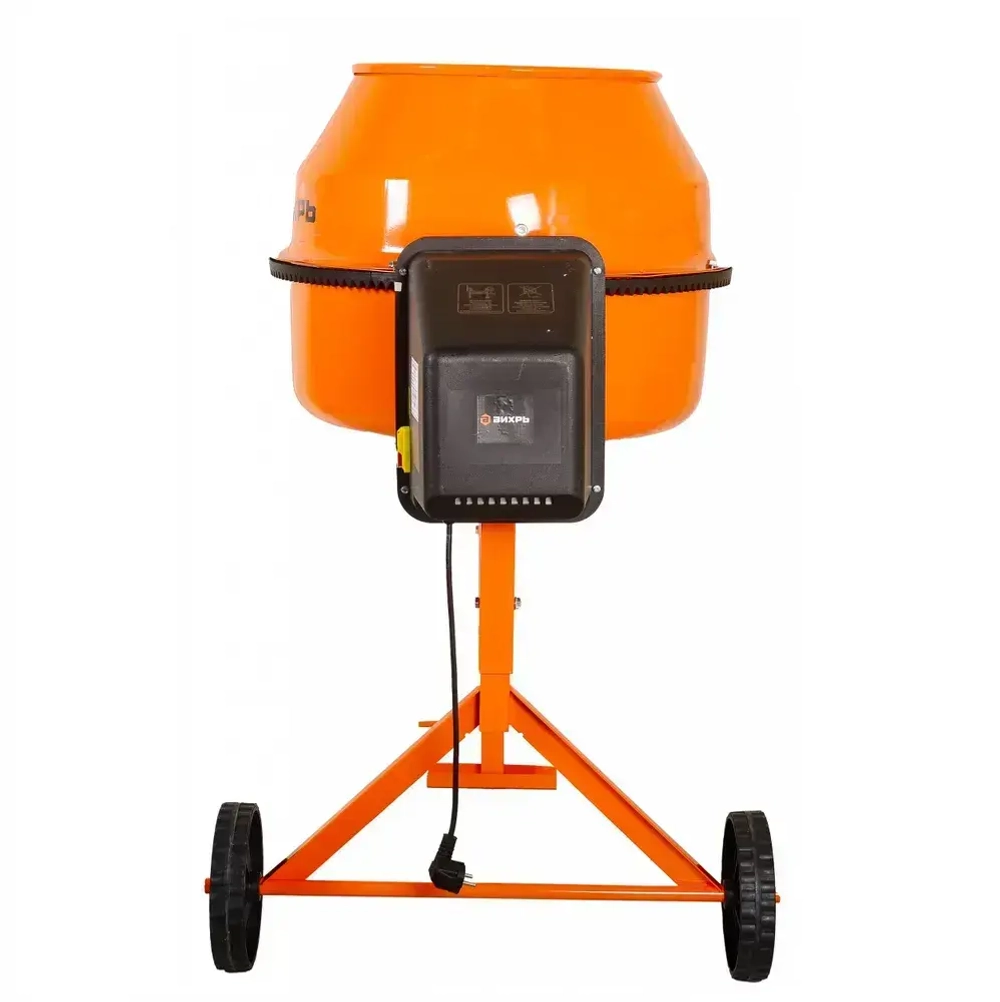 Бетономешалка строительная 130 Вихрь полиамидный венец