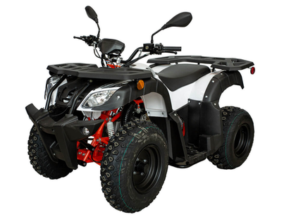 Квадрицикл KAYO AU150 CVT (белый пластик 2024 г.) (ПТС)