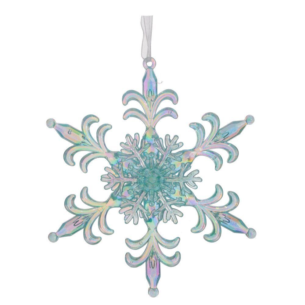 GAEM Украшение новогоднее "Снежинка", L13 W1,5 H14 см, 2в.