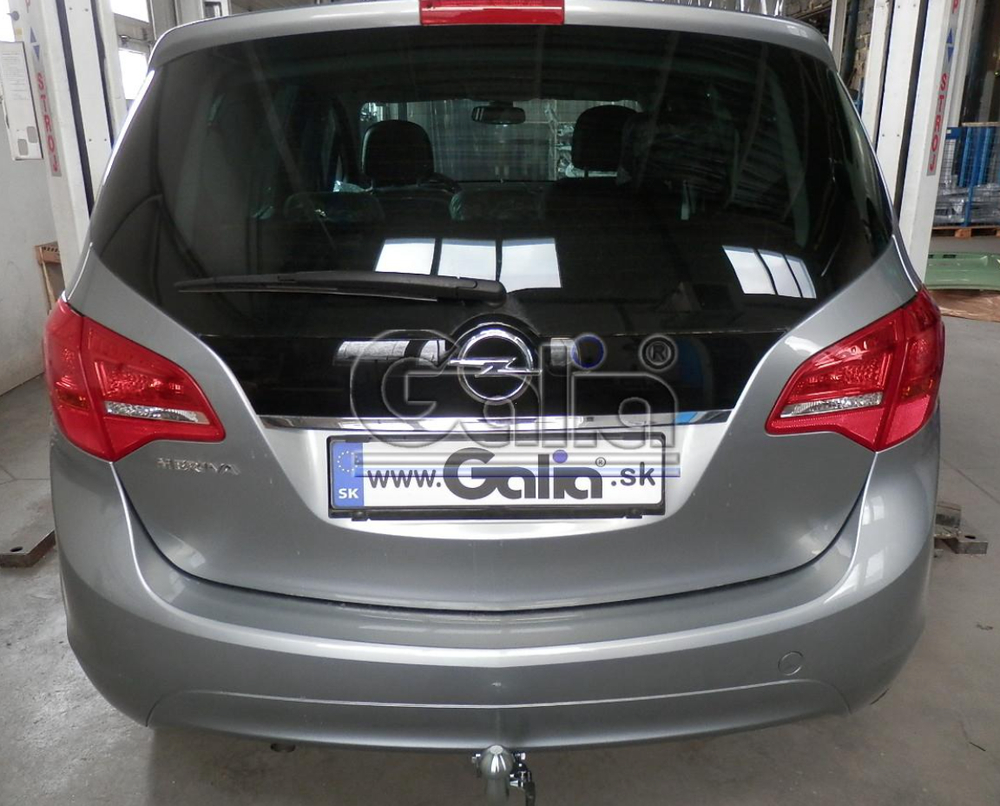 Оцинкованный фаркоп на Opel Meriva 2010-2017 (без электрики), Galia O064A