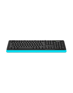 Клавиатура Клавиатура A4Tech Fstyler FKS10 черный / синий USB [1530196]
