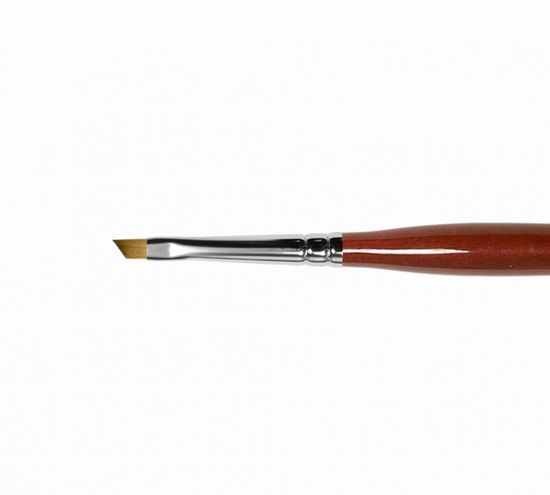 Кисть Рублёв DK63R №4 скошенная для росписи